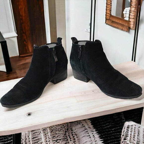 Blondo Suede Boots - Side Zip - Waterproof - Size 7.5 - Picture 1 of 11